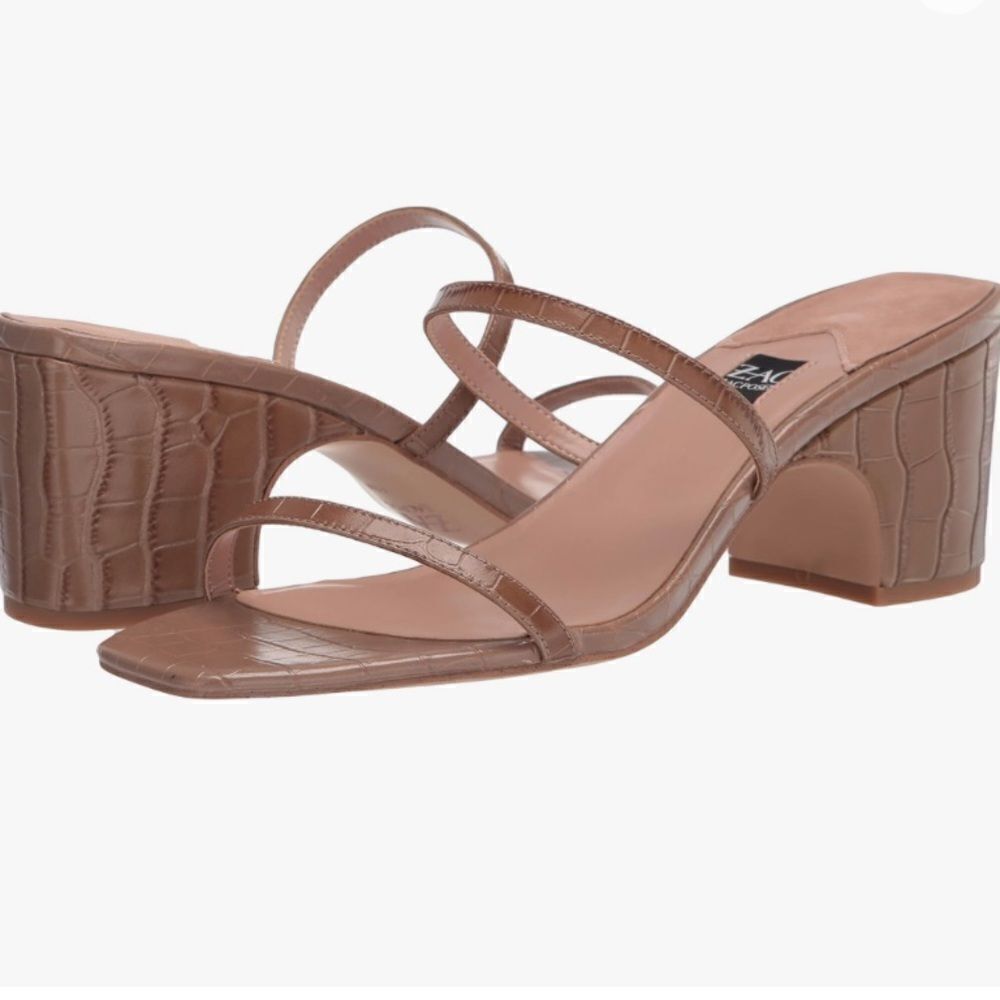 Zac Posen Saint Slide Square Toe Sandal in Size 9.5M